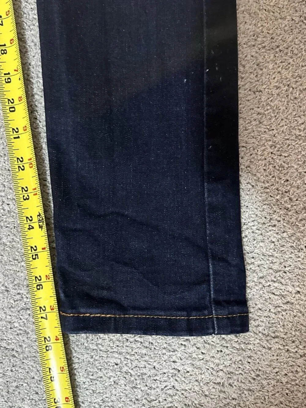 Levi's Jeans Men’s 33x29 (Tag 33/30) 512 Dark Wash Slim Taper Denim Low Rise
